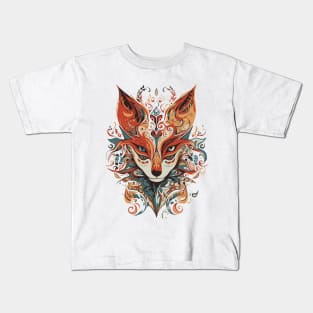 Mandala Fox Kids T-Shirt